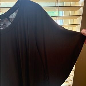 Boston Proper Black Oversized Relaxed Tunic